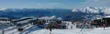 Ski Resort Treble Cone in New Zealand