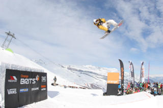 Big Air at the Brits in Laax