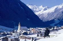 Ski Resort Neustift in Austria
