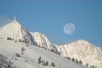 Ski Resort Snowbasin in USA
