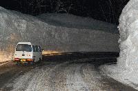 Massive snow banks