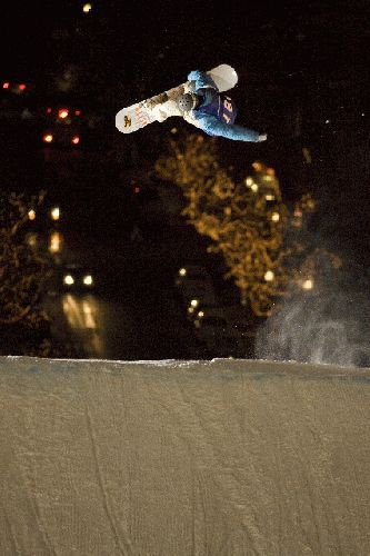 Big Air Winner, Doran Layborn at ...