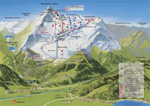 Kaprun along with Hintertux are the only Austrian glaciers where you can