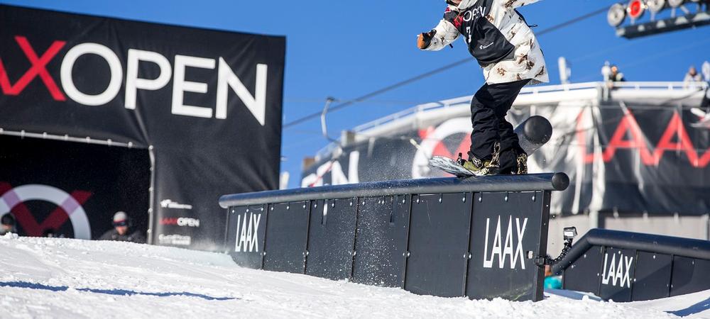 Miyabi Onitsuka in the 2016 laax slopestyle finals