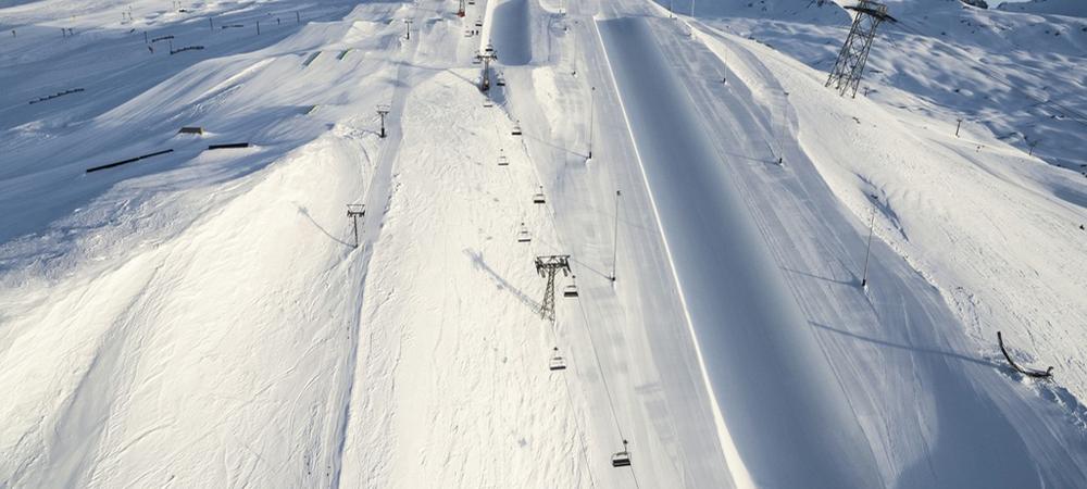 Laax freestyle Parks