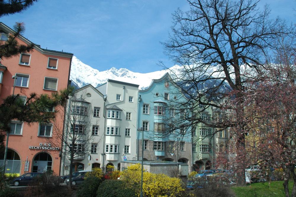 Innsbruck City roof view
