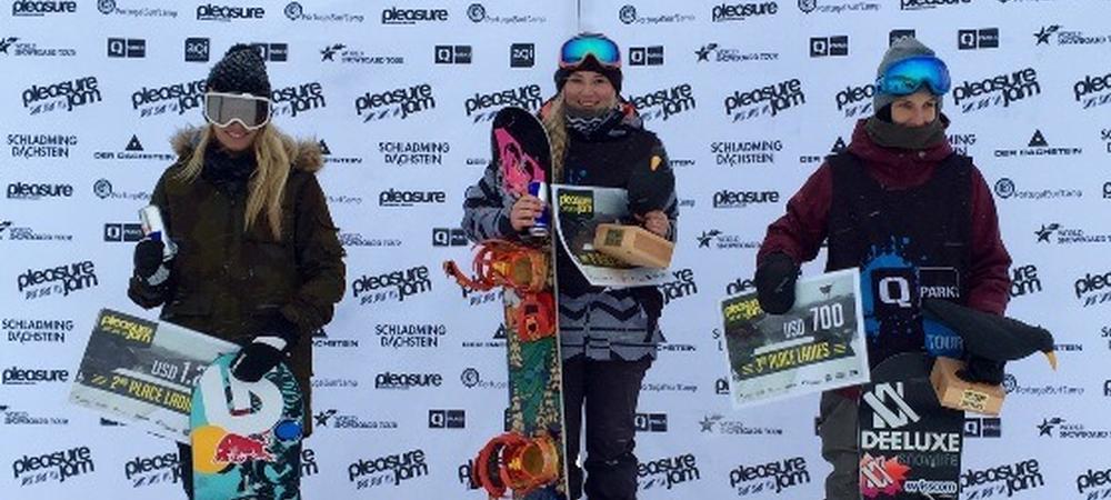 Katie Ormerod 1st Pleasure Jam Podium