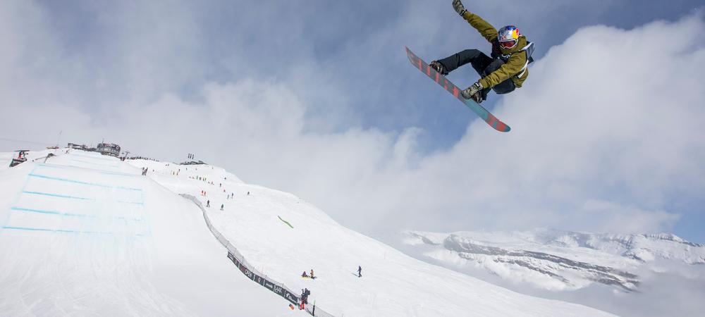 Mark McMorris winner of the mens 2016 laax slopestyle finals