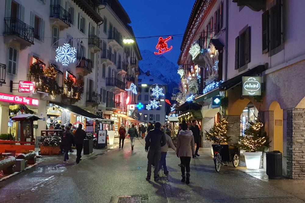 Chamonix town