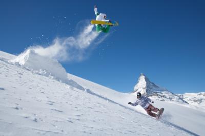 Zermatt Snowboarders