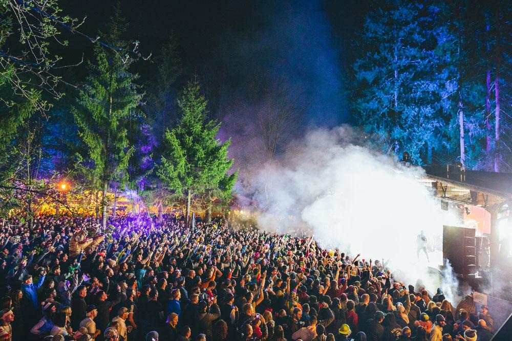 Snowbombing Forest Party
