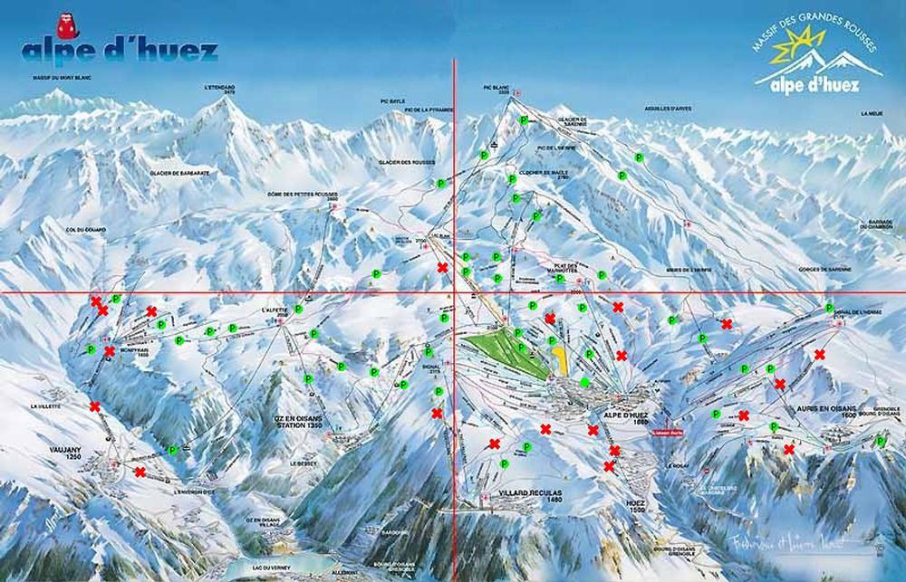 Plan Des Pistes Alpes D Huez Pdf