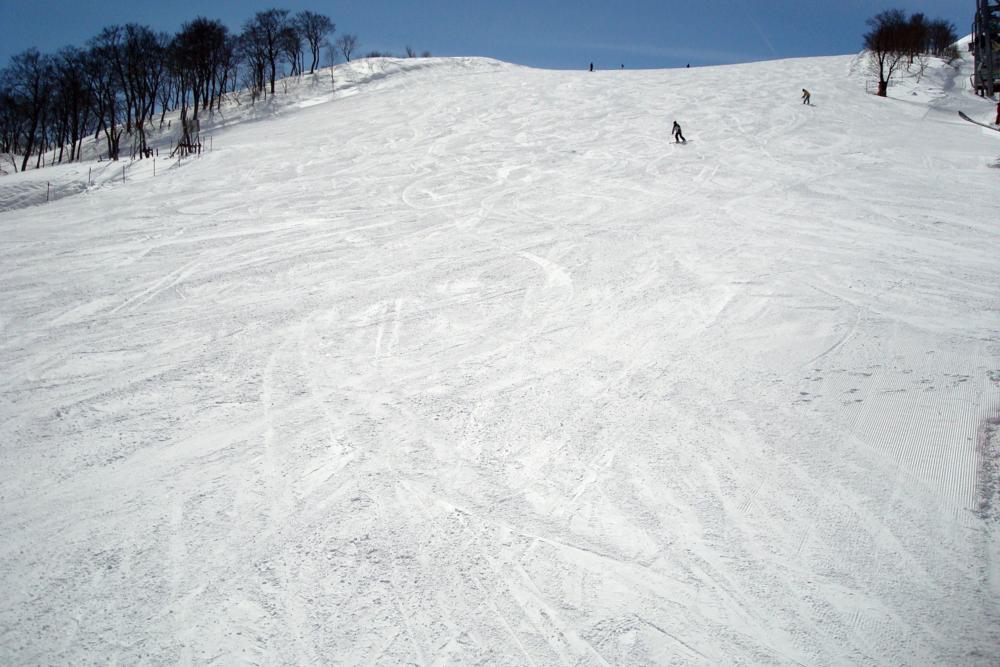 Hakuba 47 empty pistes