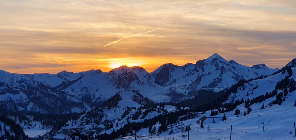 Obertauren sunset