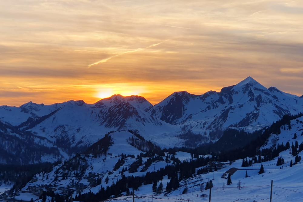 Obertauren sunset