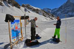 Grindelwald avalanche awareness zone
