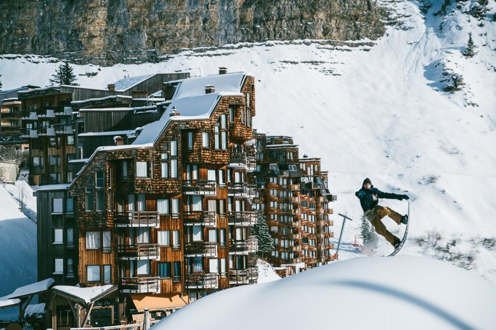 Avoriaz nose grab