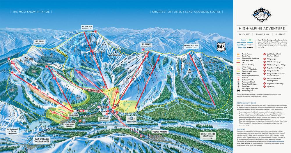 Sugar Bowl Resort Guide World Snowboard Guide
