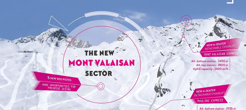 La Rosiere new area for 2018-19