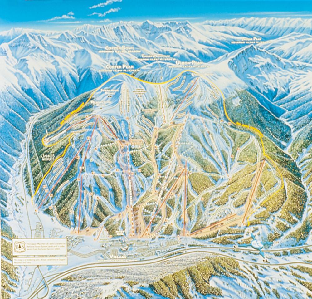 Copper Mountain Resort Guide World Snowboard Guide