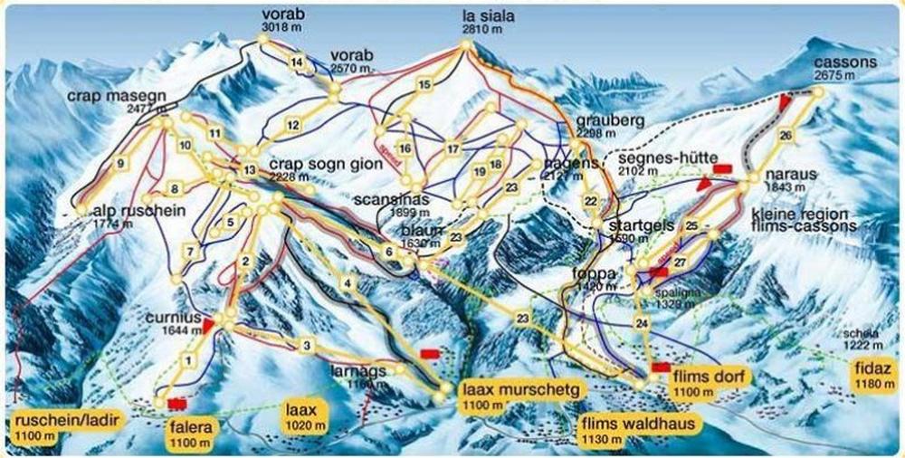 Flims Resort Guide - World Snowboard Guide