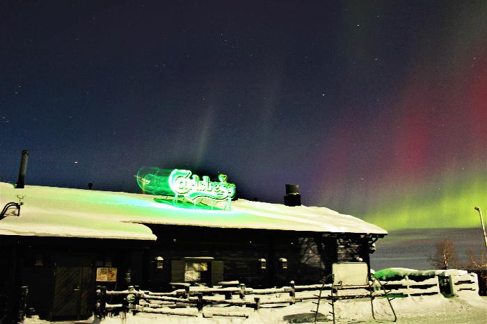 Northern Lights over Pyha