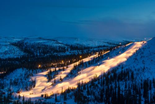 Vemdalen night 