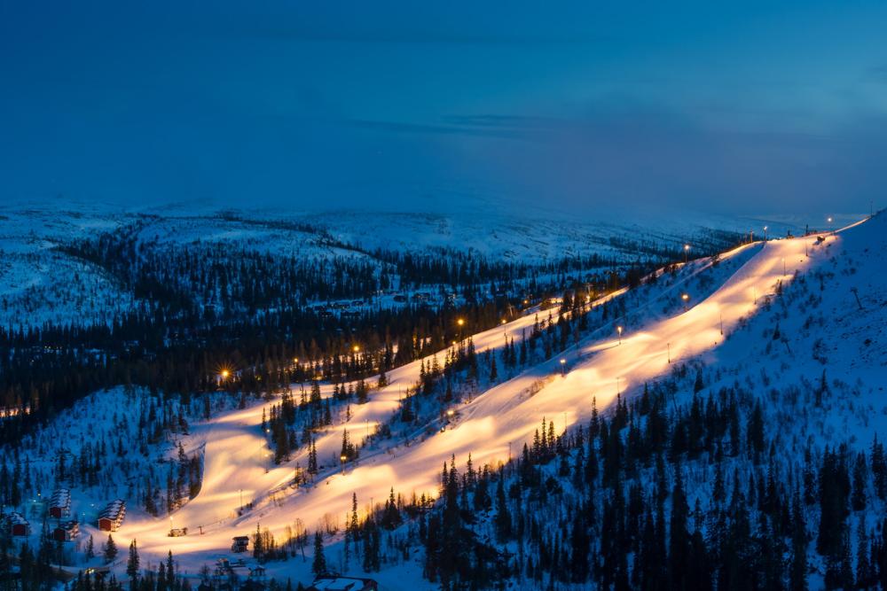 Vemdalen night 