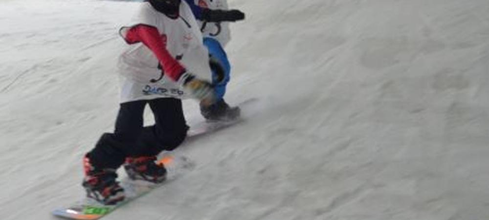 Young UK Snowboarders
