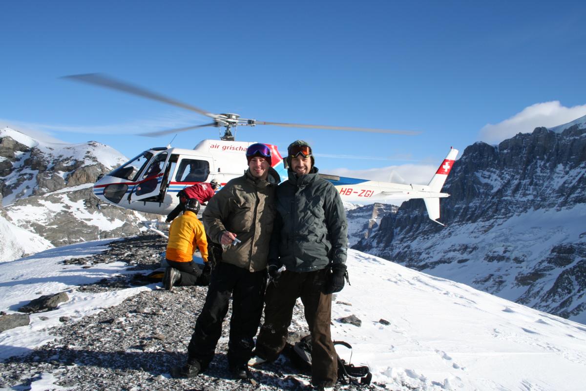 Heli in switzerland