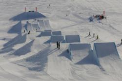 BEO Slopestyle course, Laax
