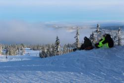 Trysil Snowboarder Slopeside