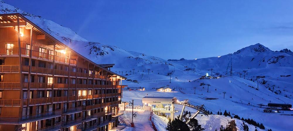Les Arcs 2000 evening