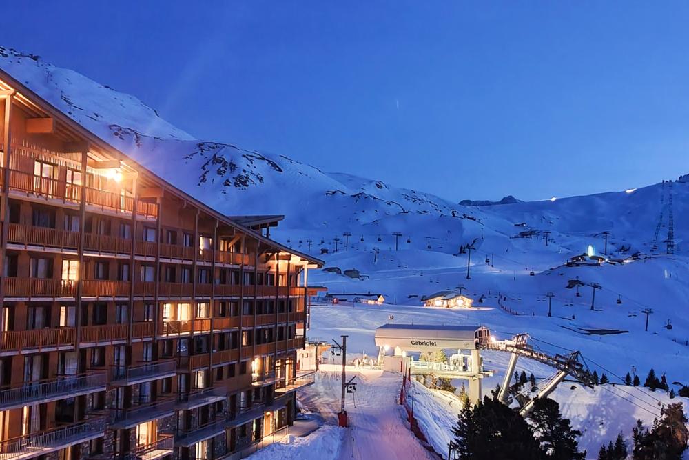 Les Arcs 2000 evening