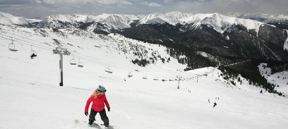 Arapahoe Basin Snowboarder