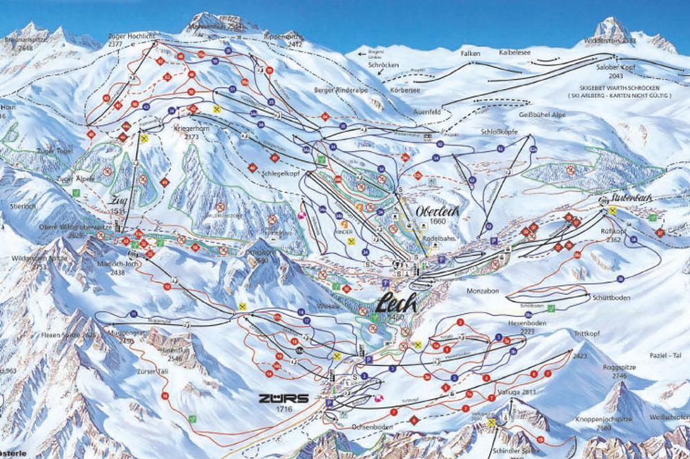 Lech Resort Guide - World Snowboard Guide
