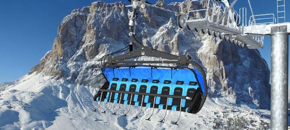 Val Gardena Heated Chairlift