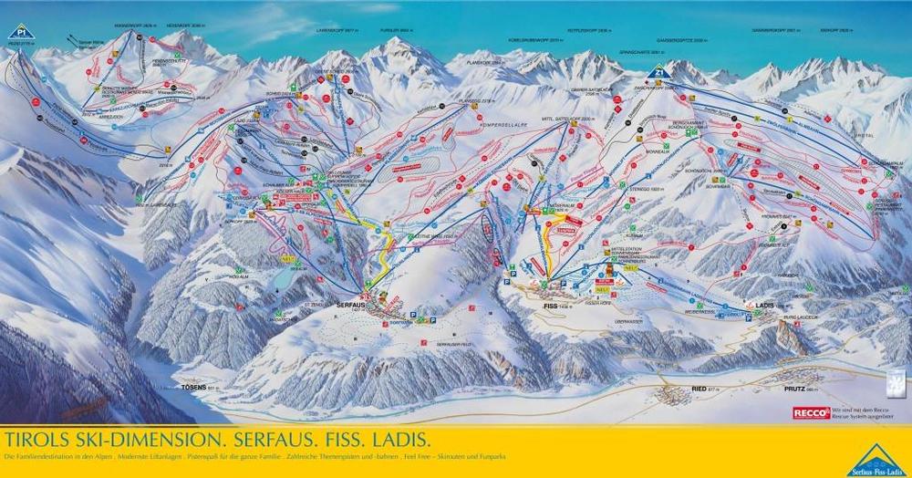 Serfaus-Fiss-Ladis Resort Guide - World Snowboard Guide