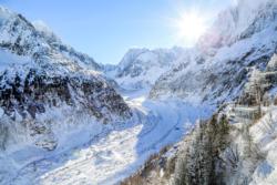 Montenvers during winter, Chamonix