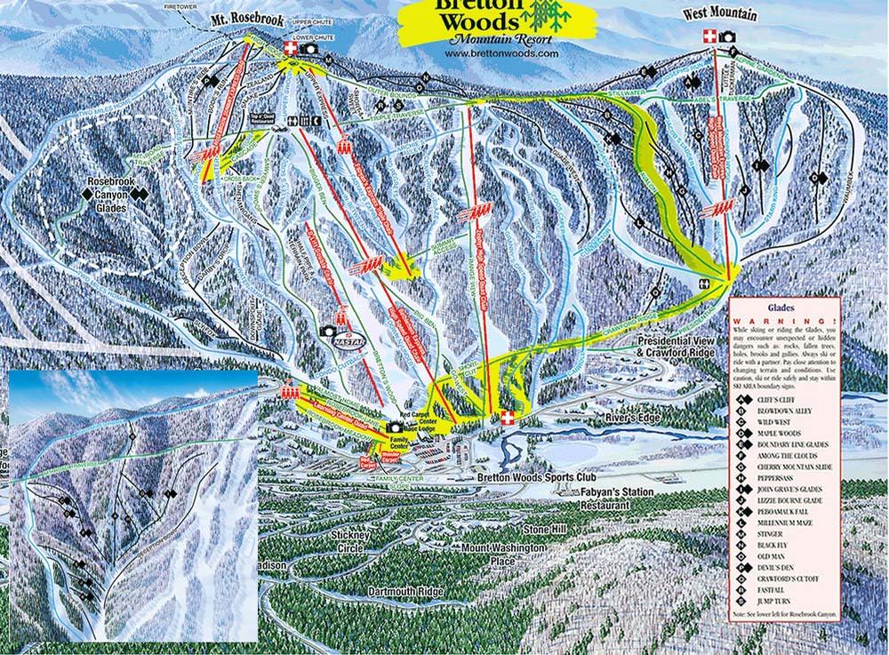 Bretton Woods Ski Area Resort Guide - World Snowboard Guide