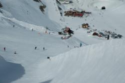 Deux Alps halfpipe