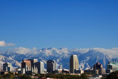 Salt Lake City skyline