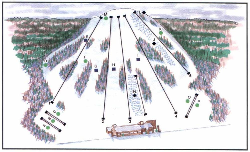 Bittersweet Ski Resort Map Bittersweet Ski Area Resort Guide - World Snowboard Guide