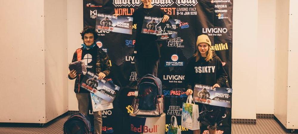 World Rookie Fest Podium