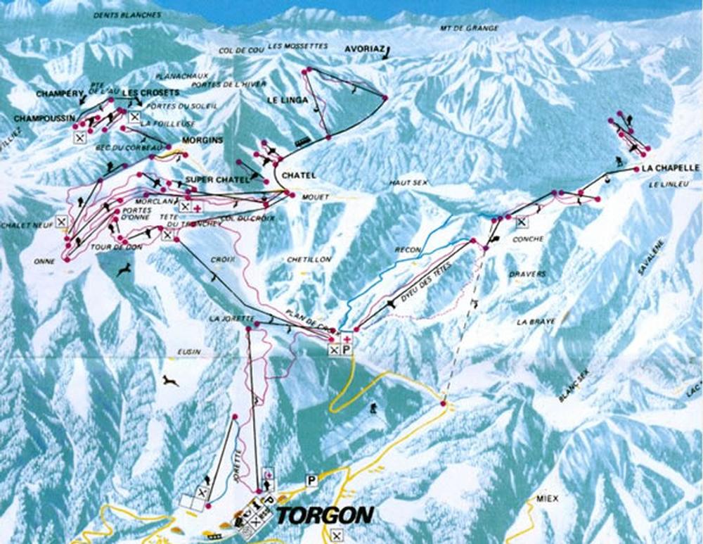 Torgon : Swiss ski resort, small family village