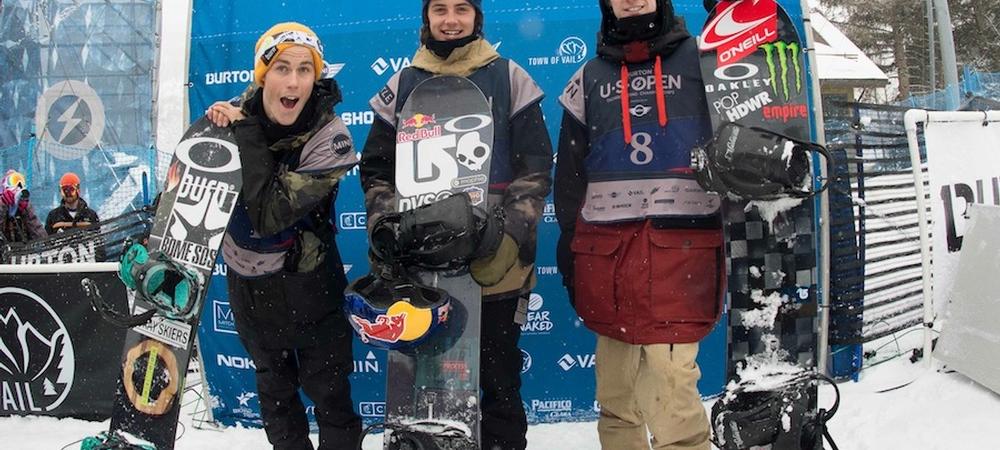 2014 Burton US Open Mens Slopestyle Podium