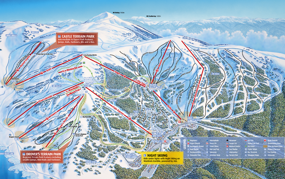 Falls Creek Resort Guide World Snowboard Guide