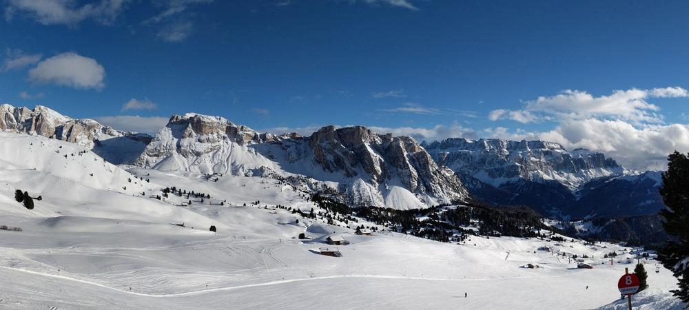 Val Gardena panorama