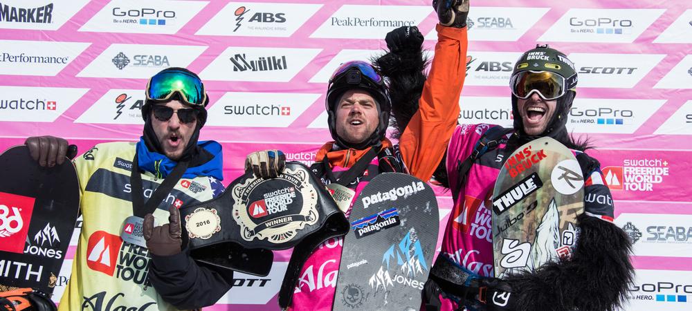 Freeride World Tour Podium Alaska