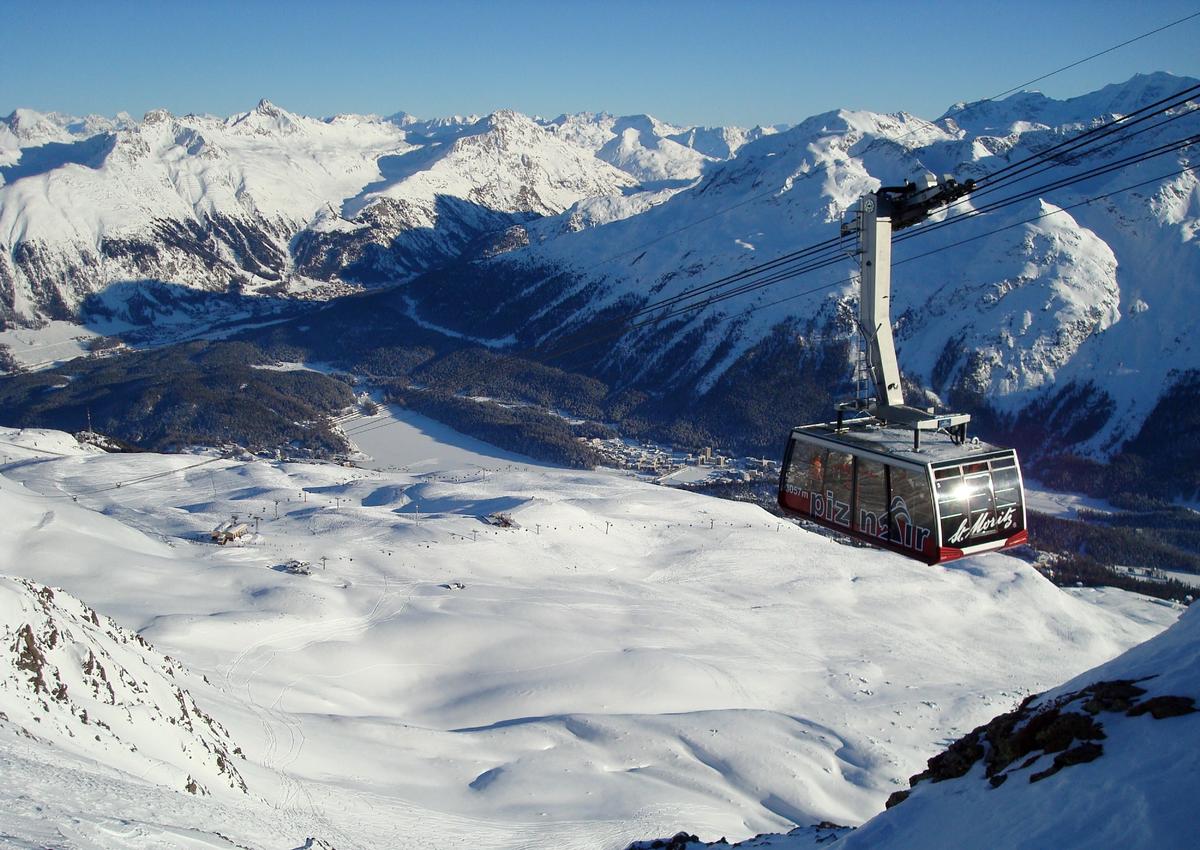 Piz Nair cable-car